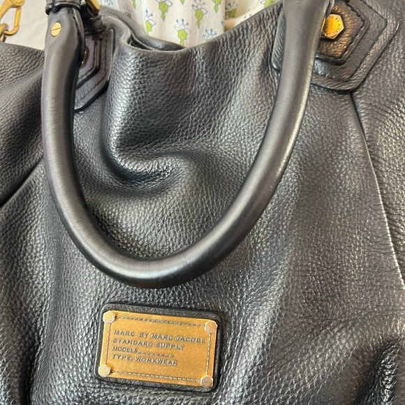 Marc Jacobs classic Q black leather shoulder 2 way bag - Picture 6 of 13